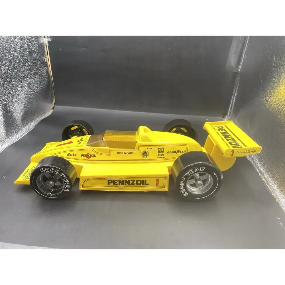 Vintage Pennzoil Indy Race Car F1 GAY Toys Inc. Plastic Toys Rick Mears #1